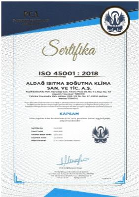 ISO 45001:2018 Türkçe