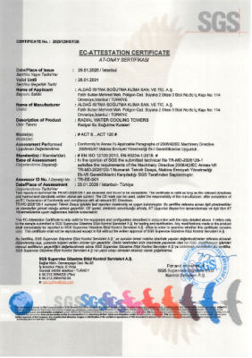 Radyal Su Soğutma Kuleleri 