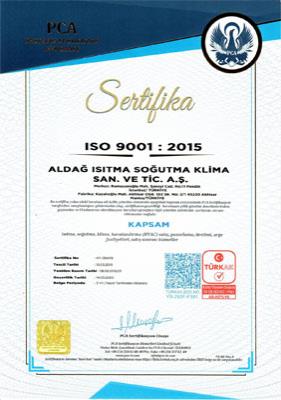 ISO 9001:2015 Türkçe