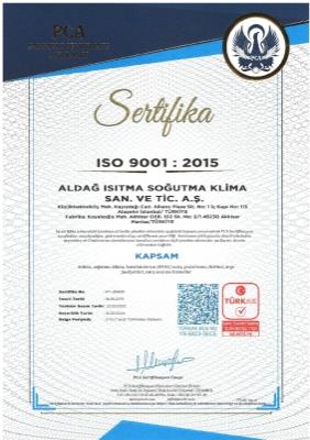 ISO 9001:2015 Türkçe