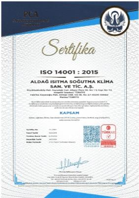 ISO 14001:2015 Türkçe