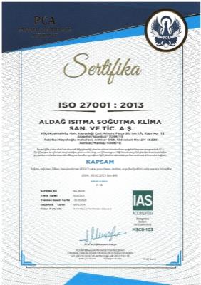 ISO 27001:2013 Türkçe